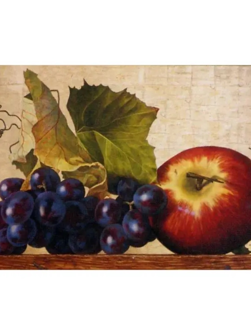 Vintage Still Life Fruit Canvas